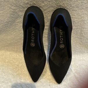 Rothy’s Women’s Sz 8 Black Pointy Flats